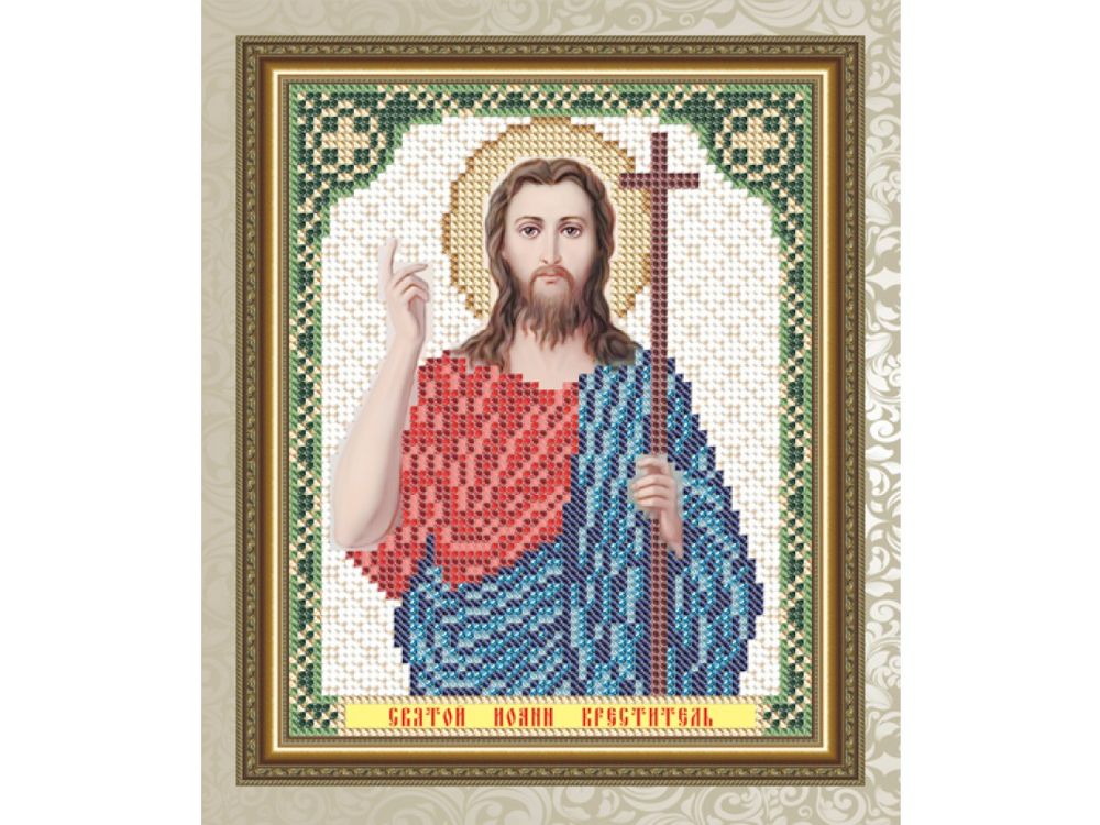 

Рисунок на ткани «Святой Иоанн Креститель»