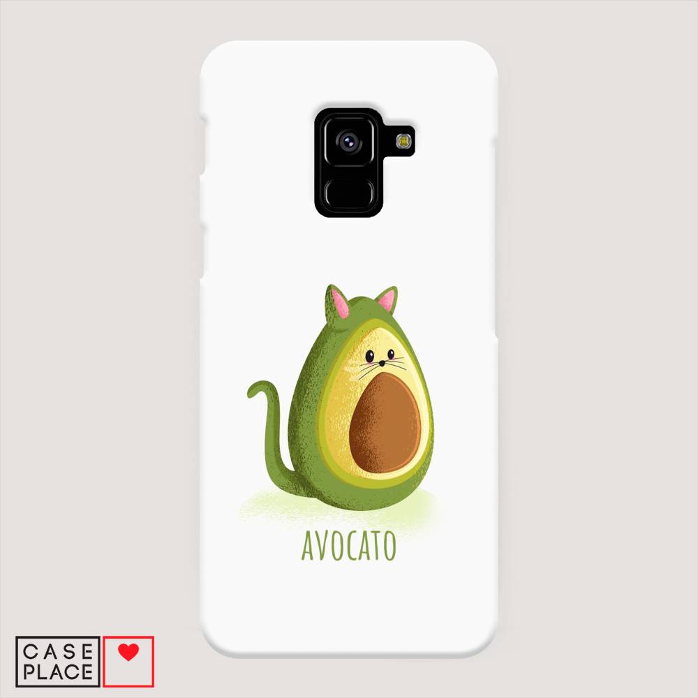 фото Пластиковый чехол "avocato" на samsung galaxy a8 2018 awog