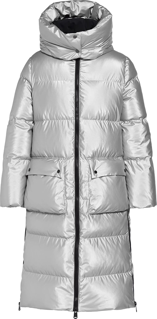 Пуховик-пальто женский Goldbergh Jett Down Coat 22/23 серебристый 38 EU