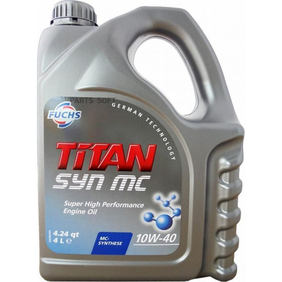 

Моторное масло Fuchs Titan Syn MC 601004360 10W40 4л