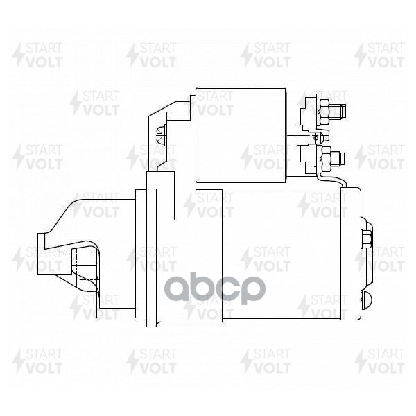 

Стартер Для А/М Suzuki Grand Vitara (05-) 2.4i 1,4квт STARTVOLT арт. LST2403