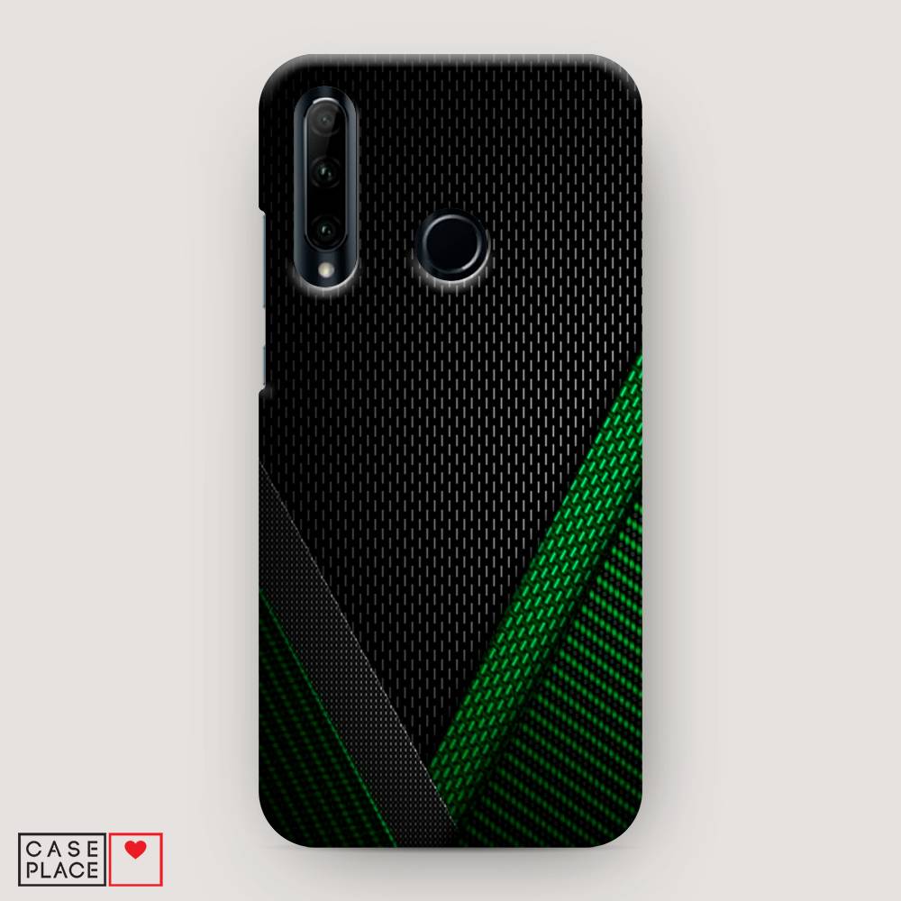 

Чехол Awog "Зеленый карбон" для Honor 20e, 6104120-2