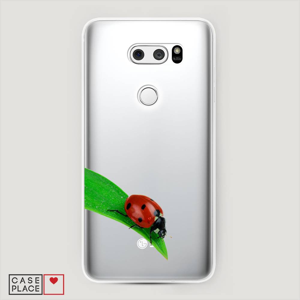 

Чехол Awog на LG V35 ThinQ "На счастье", Белый;красный;зеленый, 83650-1