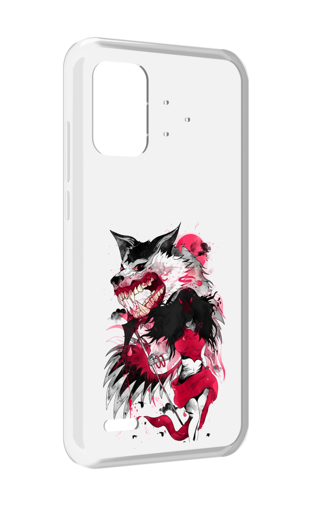 

Чехол MyPads красная шапочка для UMIDIGI Bison Pro, Прозрачный, Tocco