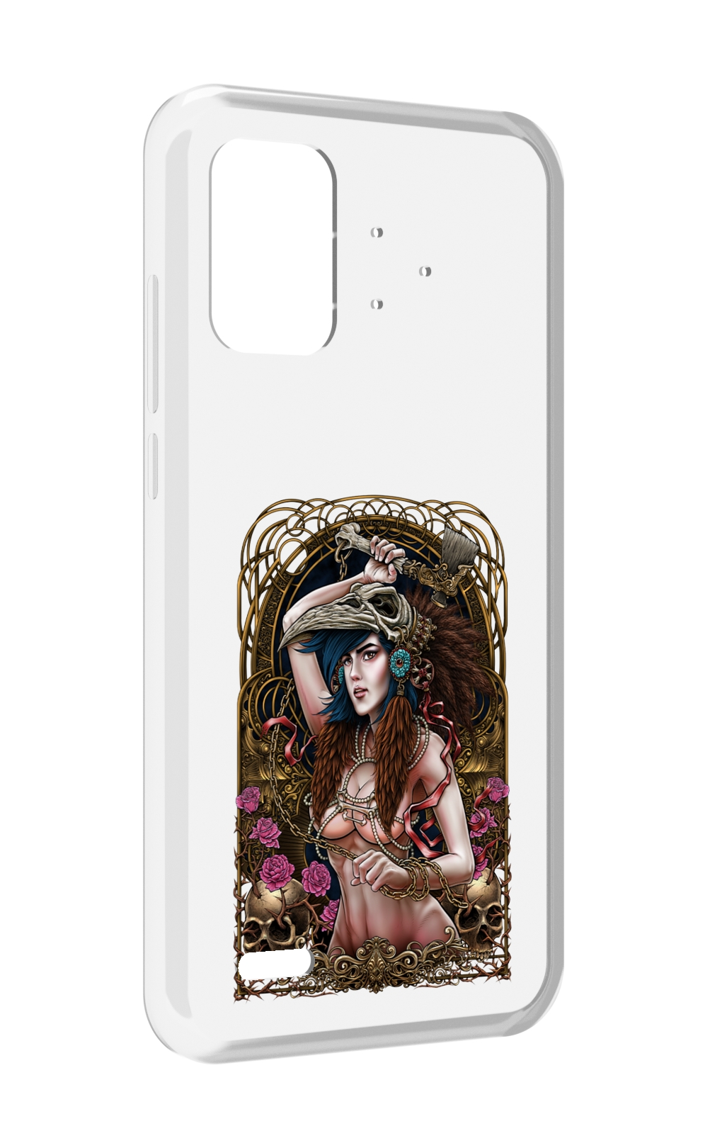 

Чехол MyPads красивая девушка рисунок для UMIDIGI Bison Pro, Прозрачный, Tocco
