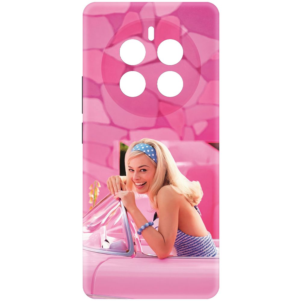 

Чехол-накладка Krutoff Soft Case Барби в розовом для Realme 12 Pro+ 5G черный