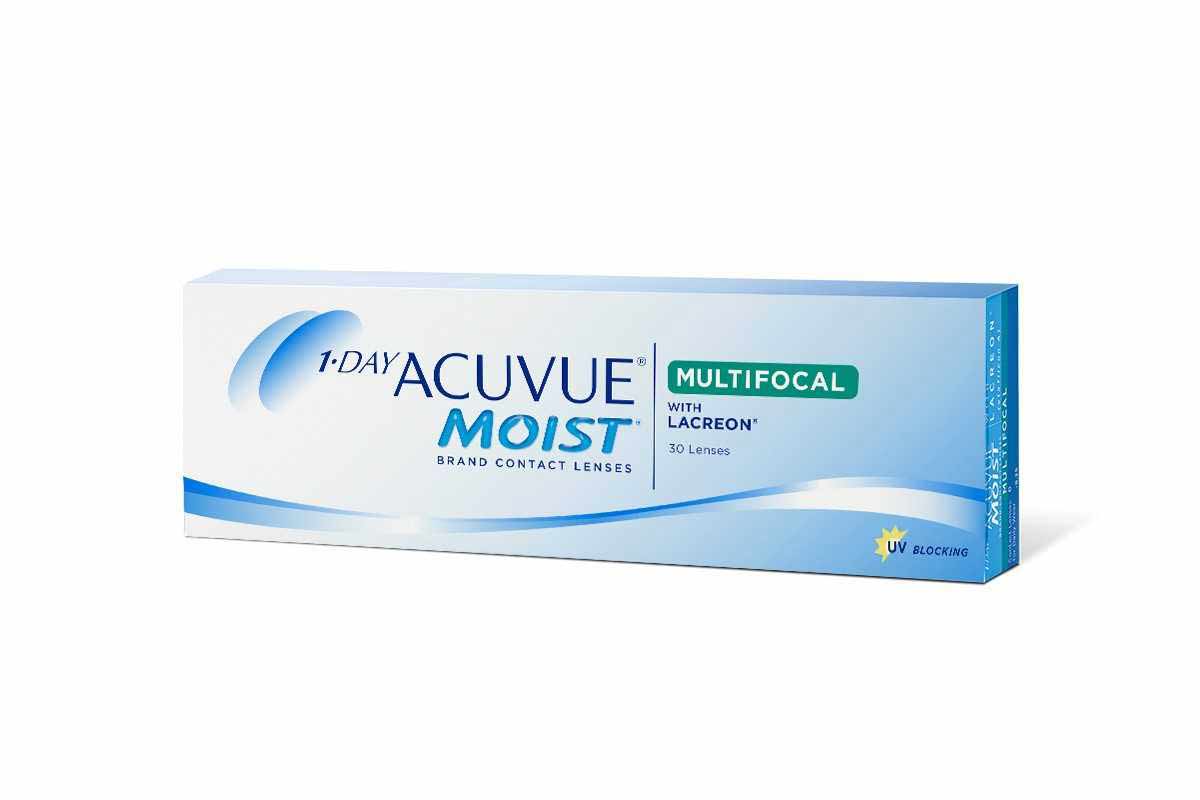 

Мультифокальные линзы ACUVUE 1-Day Moist MULTIFOCAL 30 линз ADD HIGH -8,25 R 8,4