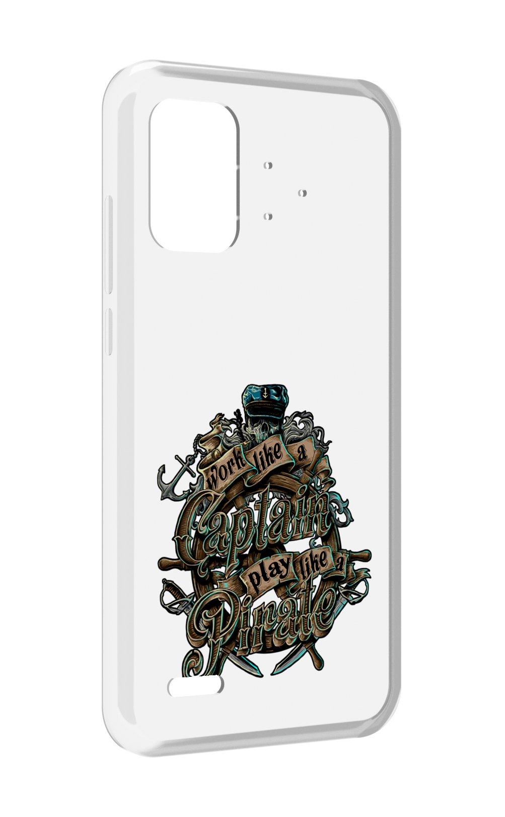 

Чехол MyPads капитан пиратов для UMIDIGI Bison Pro, Прозрачный, Tocco
