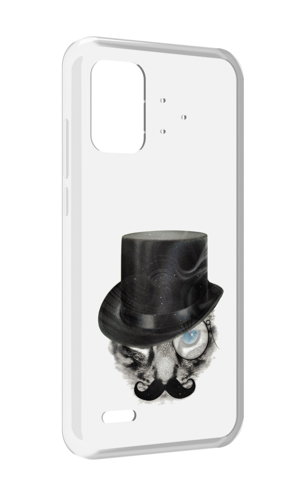 

Чехол MyPads интелегентный кот для UMIDIGI Bison Pro, Прозрачный, Tocco