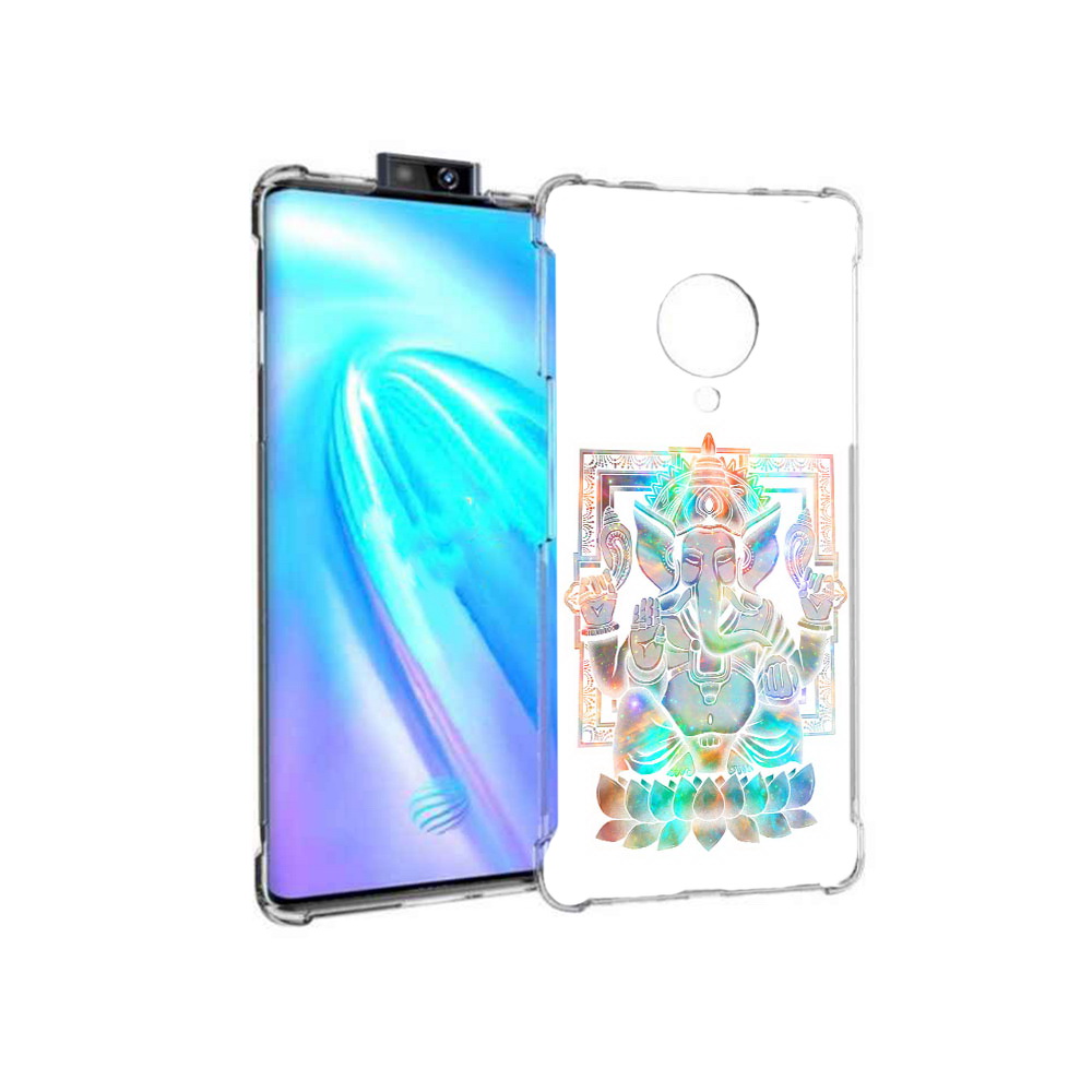 

Чехол MyPads Tocco для Vivo NEX 3 умный слон (PT136035.381.654), Прозрачный, Tocco