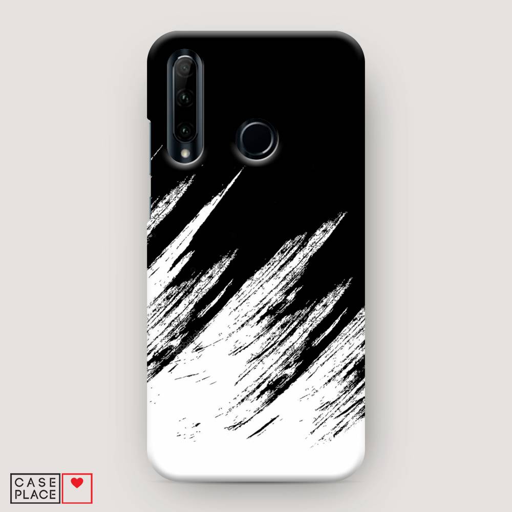 

Чехол Awog "Черно белые брызги" для Honor 20e, 6104120-2