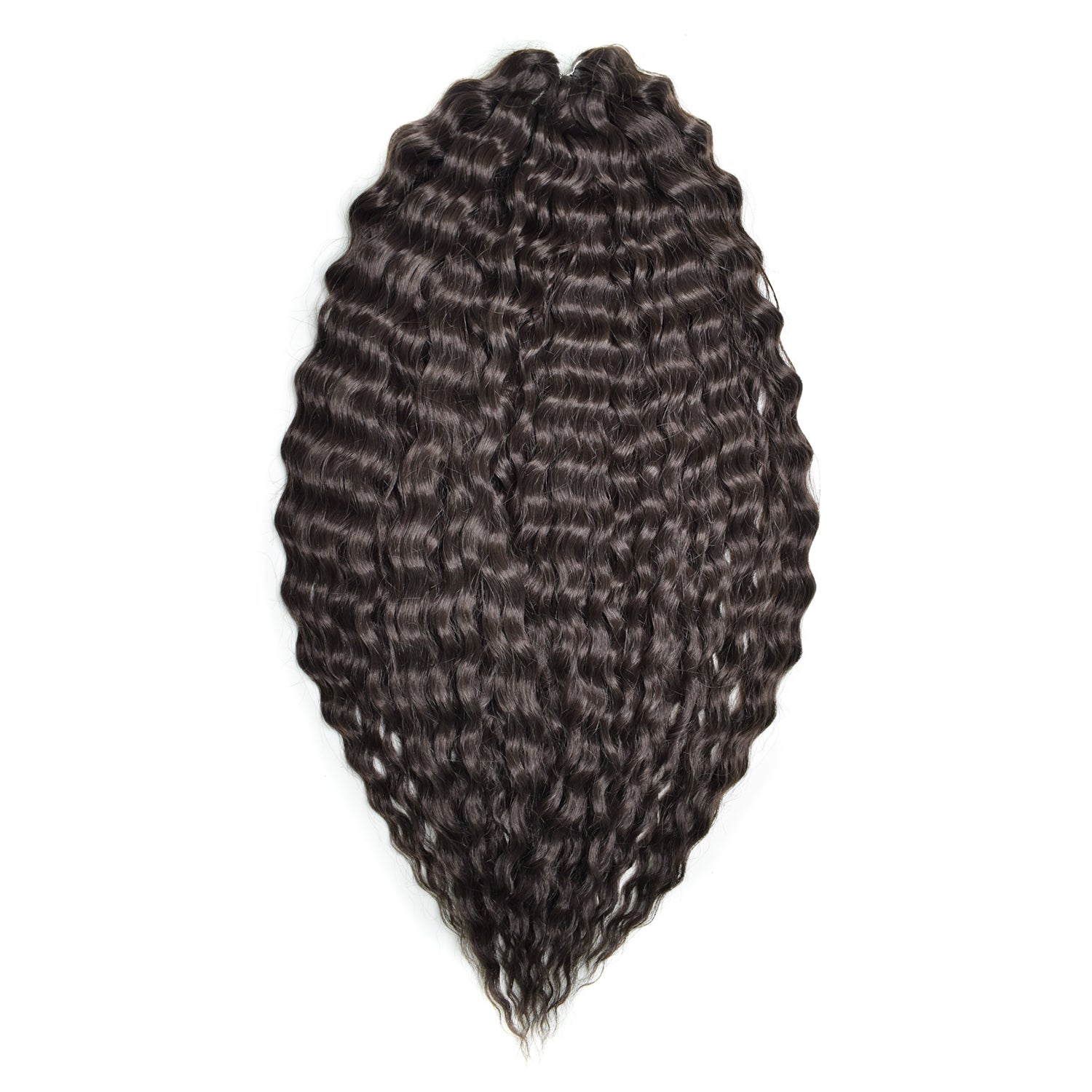 Афрокудри для плетения волос Ariel цвет 4 темный шоколад длина 60см вес 300г
