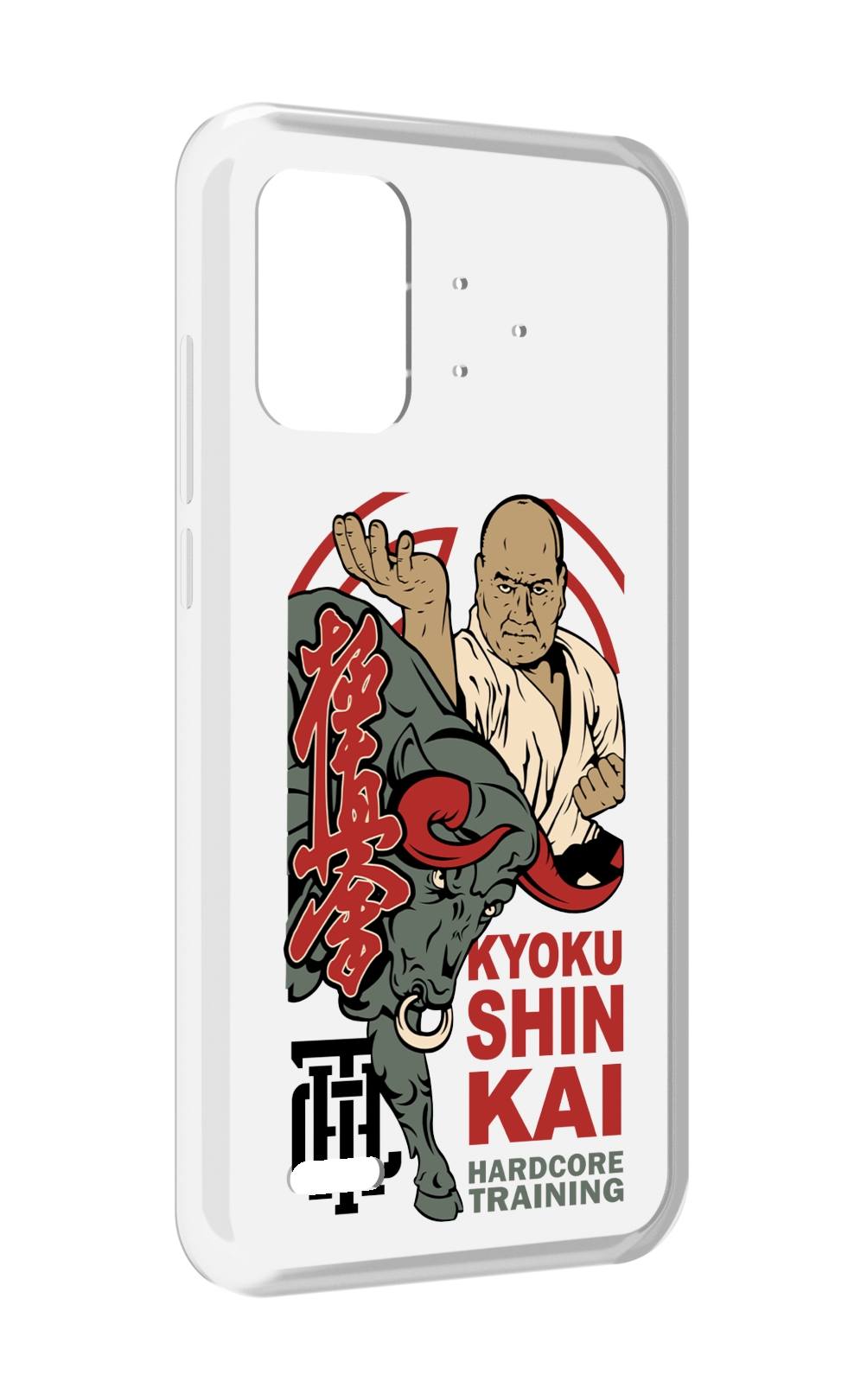 

Чехол MyPads единоборства рисунок для UMIDIGI Bison Pro, Прозрачный, Tocco