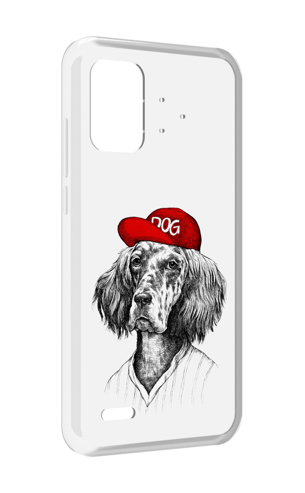 

Чехол MyPads дог для UMIDIGI Bison Pro, Прозрачный, Tocco