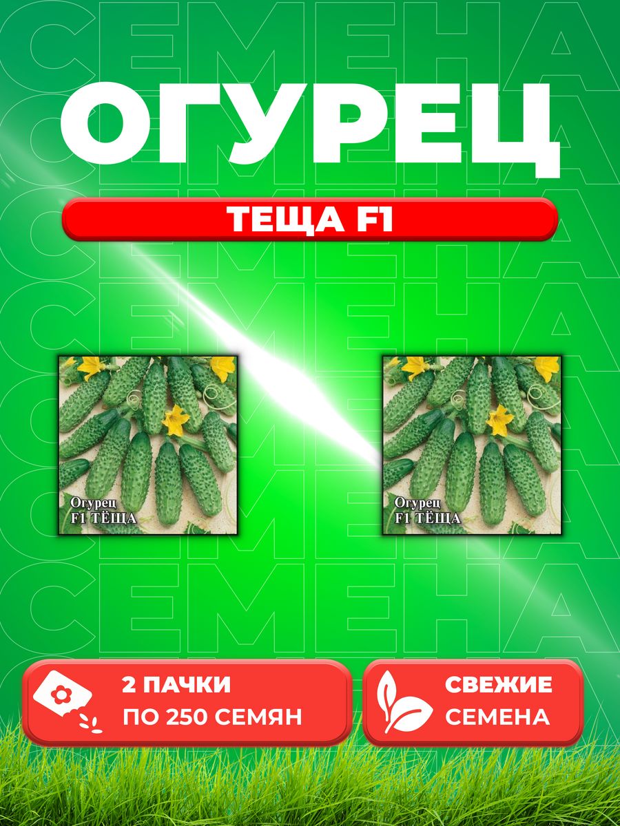 

Семена огурец Теща F1 Гавриш 1999944091-2 2 уп.