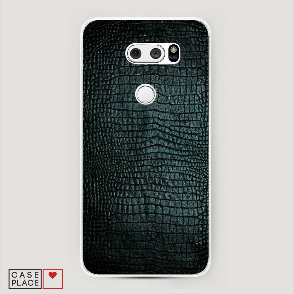 

Чехол Awog на LG V35 ThinQ "Черная змея", Черный;серый;голубой, 83650-3