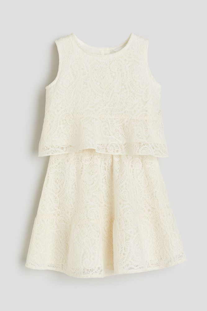 

Костюм повседневный детский H&M 1212184, Кремового цвета, 128, Белый, 1212184