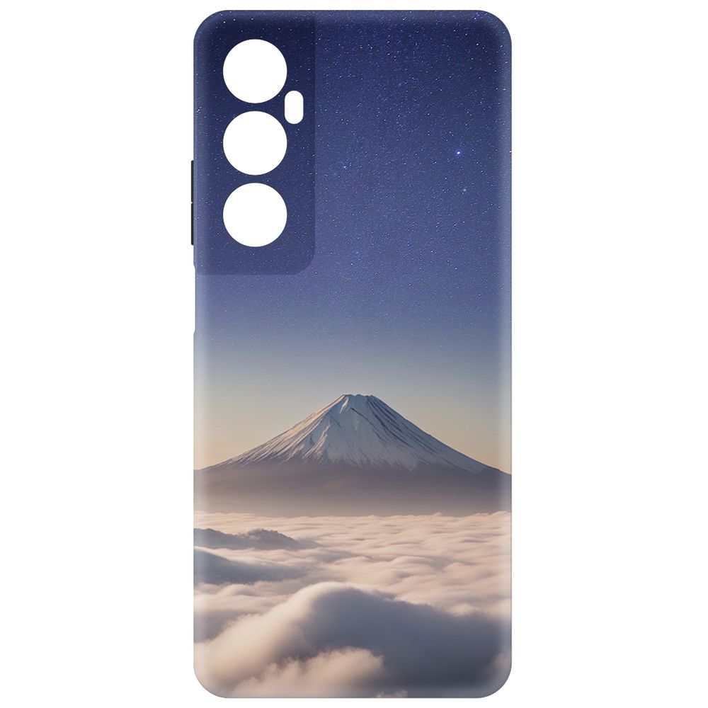 

Чехол Krutoff для Realme C65 Япония, Фудзияма, Черный