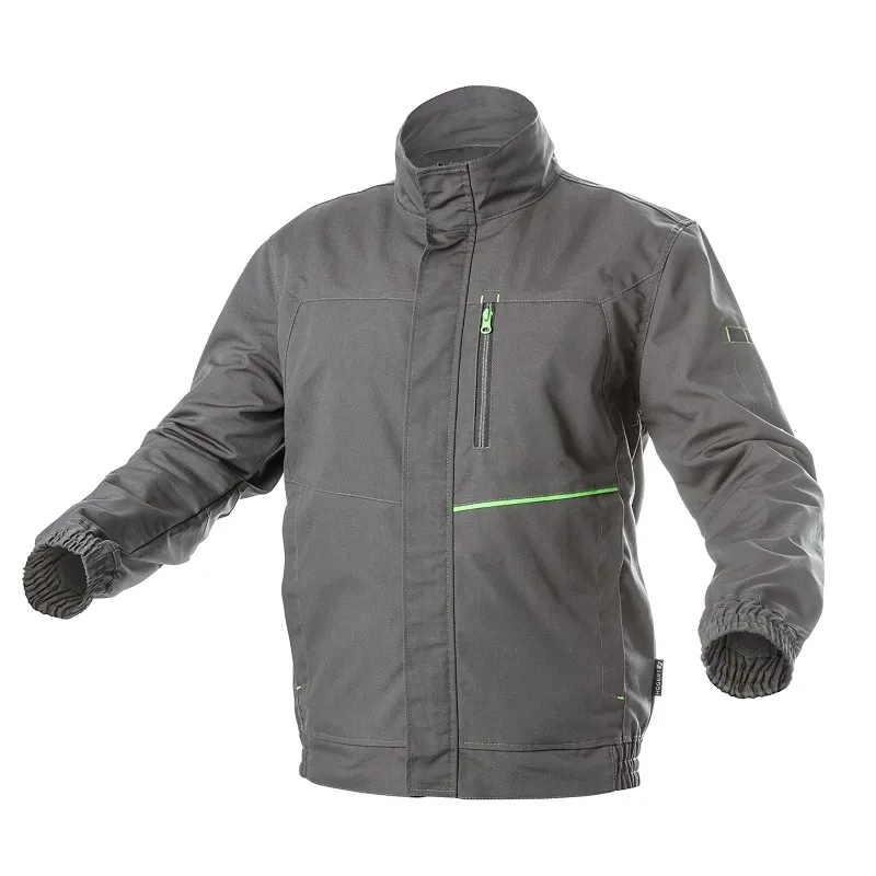 Куртка рабочая мужская HOEGERT TECHNIK серая one size