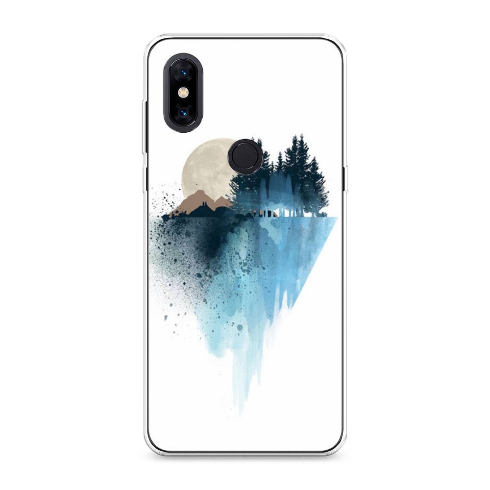 

Чехол Awog на Xiaomi Mi Mix 3 "Горы 5", Разноцветный, 34950-4