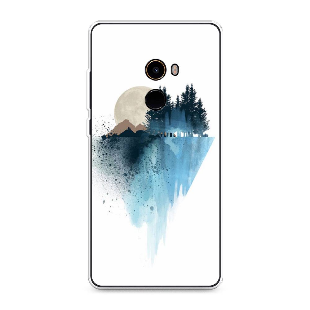 

Чехол Awog на Xiaomi Mi Mix 2 "Горы 5", Разноцветный, 32550-4