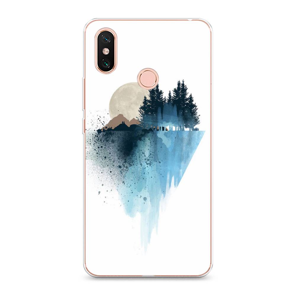 

Чехол Awog на Xiaomi Mi Max 3 "Горы 5", Разноцветный, 34350-4