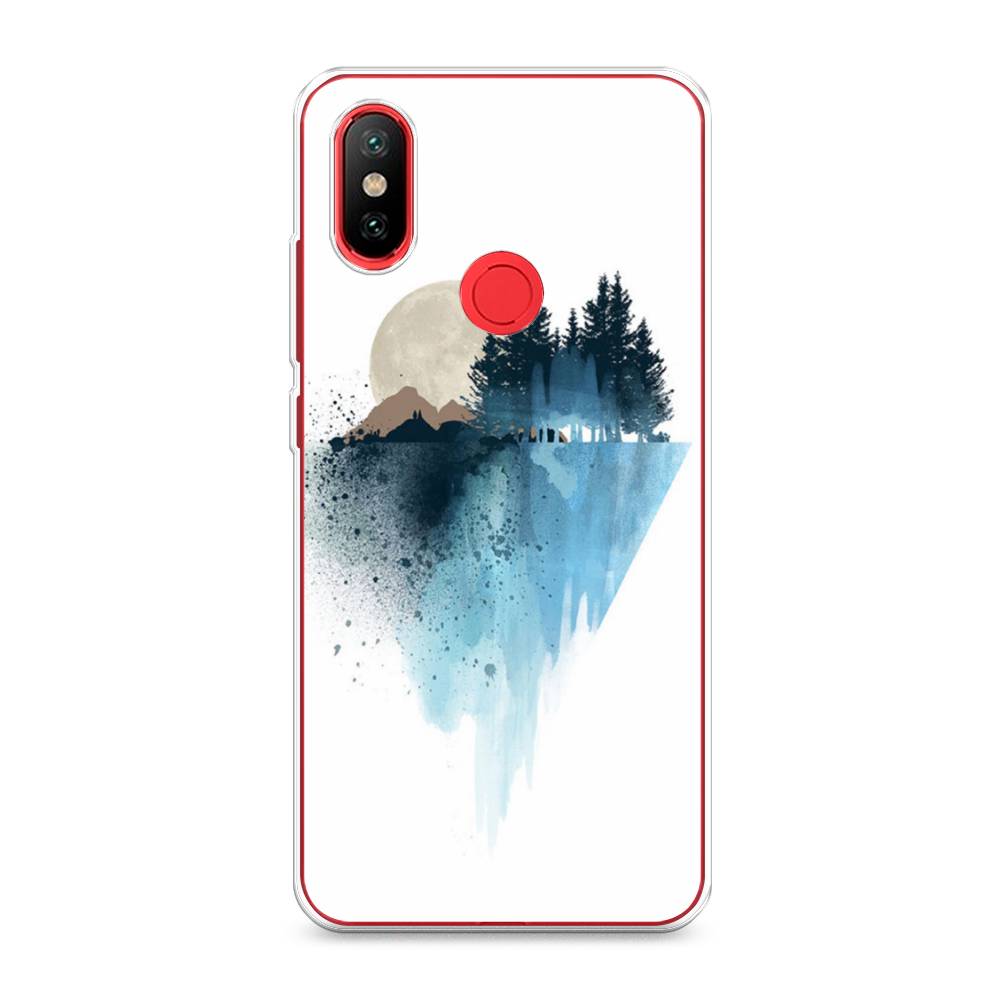 

Чехол Awog на Xiaomi Mi 6X/A2 "Горы 5", Разноцветный, 33350-4