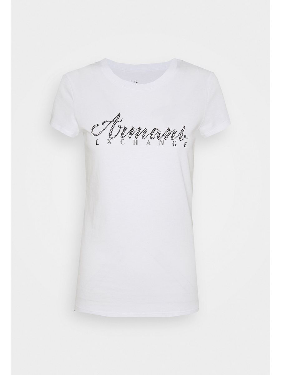 

Футболка женская Armani Exchange ARC21D038 черная XS, Черный, ARC21D038