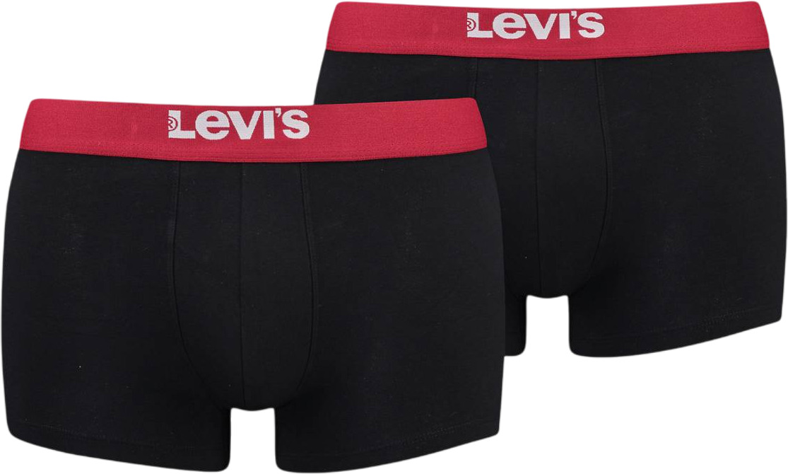 

Комплект трусов мужских Levi's SOLID BASIC TRUNK ORGANIC CO 2P черных L 2 шт, Черный, SOLID BASIC TRUNK ORGANIC CO 2P