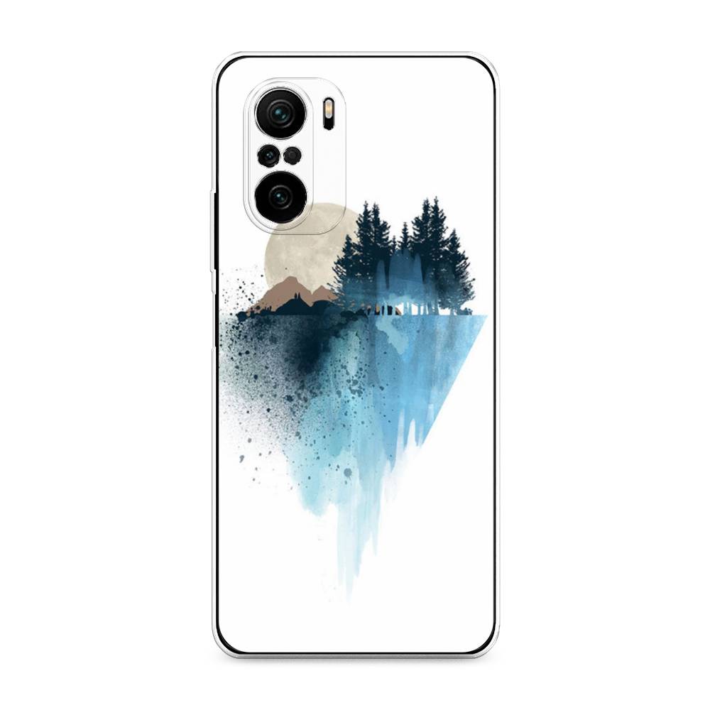 

Чехол Awog на Poco F3/Redmi K40/Mi 11i "Горы 5", Разноцветный, 312650-4
