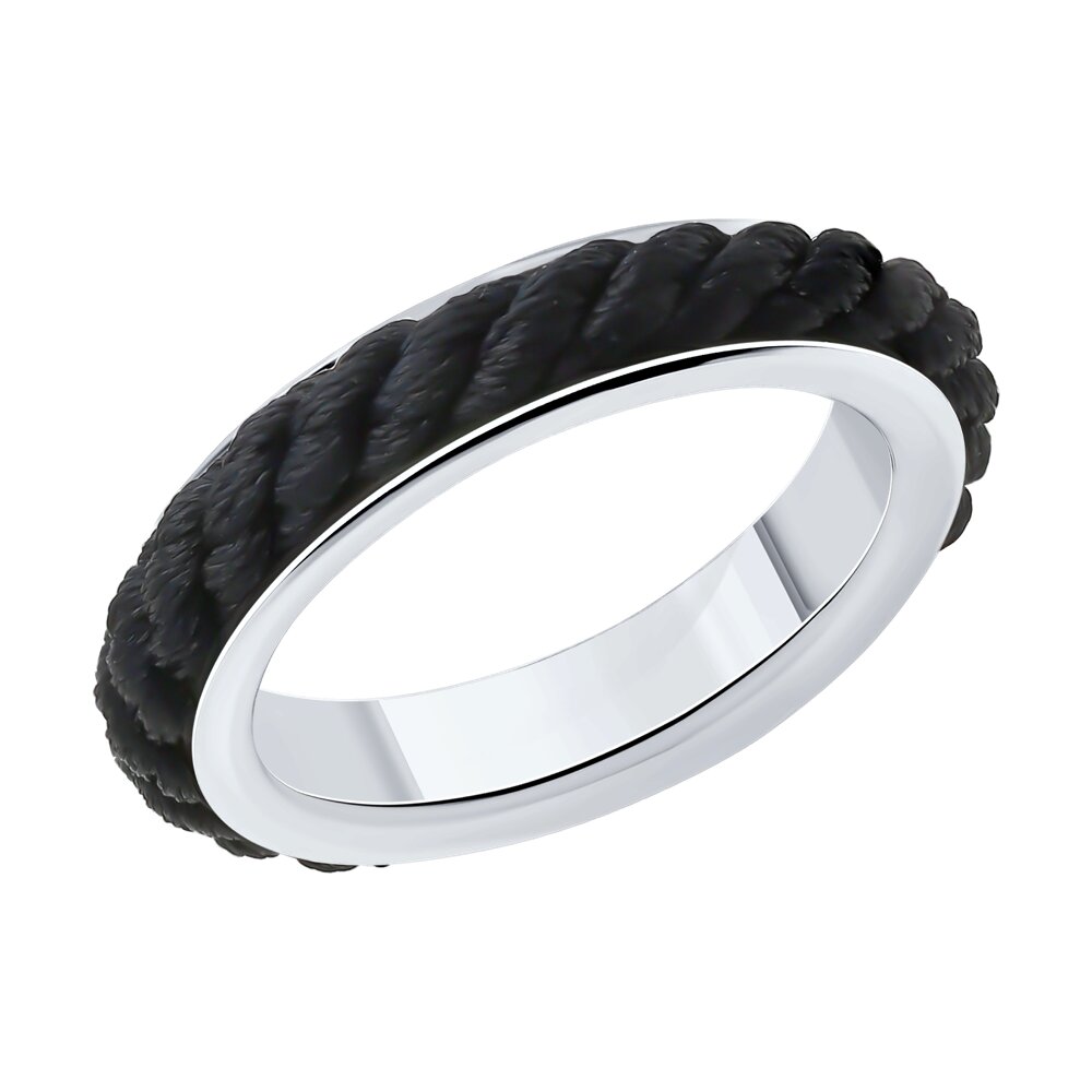 

Кольцо из серебра р. 17 Diamant 94-110-01971-1, текстиль, 94-110-01971-1