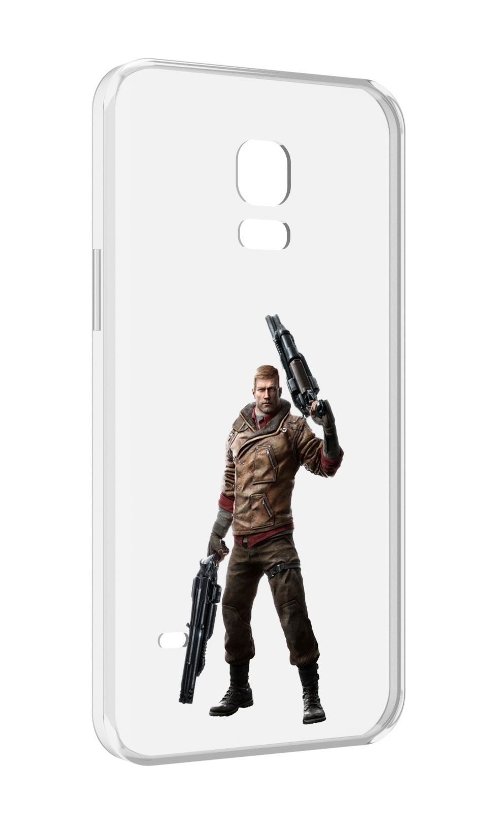 

Чехол MyPads Wolfenstein для Samsung Galaxy S5 mini, Прозрачный, Tocco