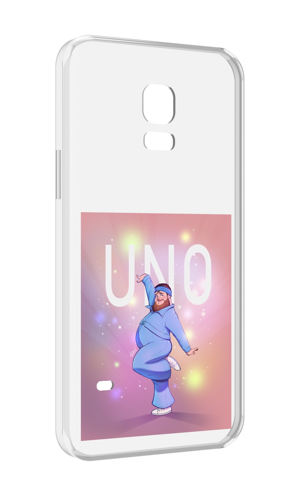 Чехол MyPads UNO-танцор для Samsung Galaxy S5 mini