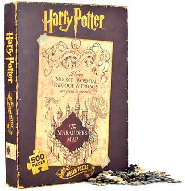 

Пазлы Half Moon Bay Ltd Harry Potter: The Marauders Map 500 элементов PUZZHP04
