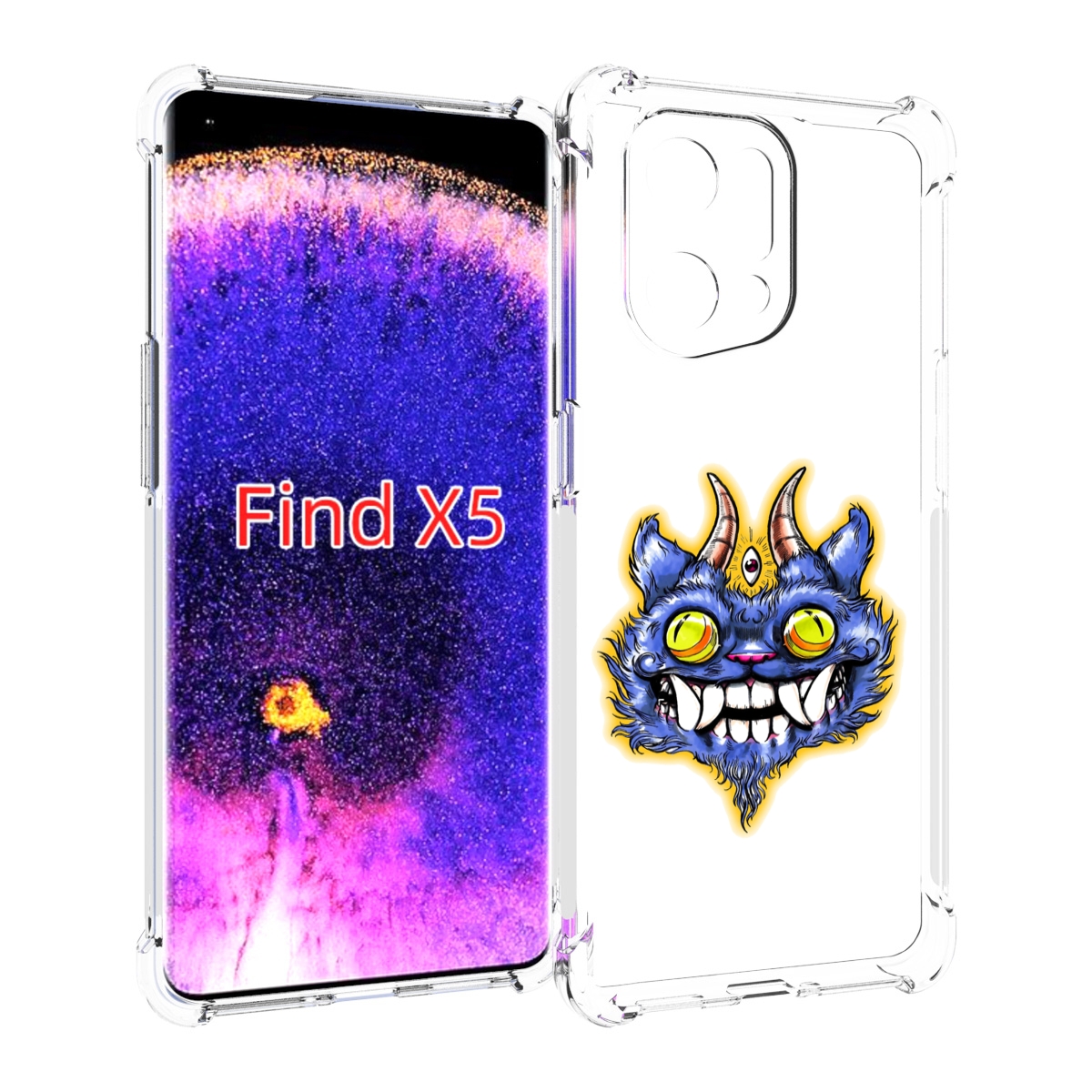 

Чехол MyPads оракул для Oppo Find X5, Прозрачный, Tocco