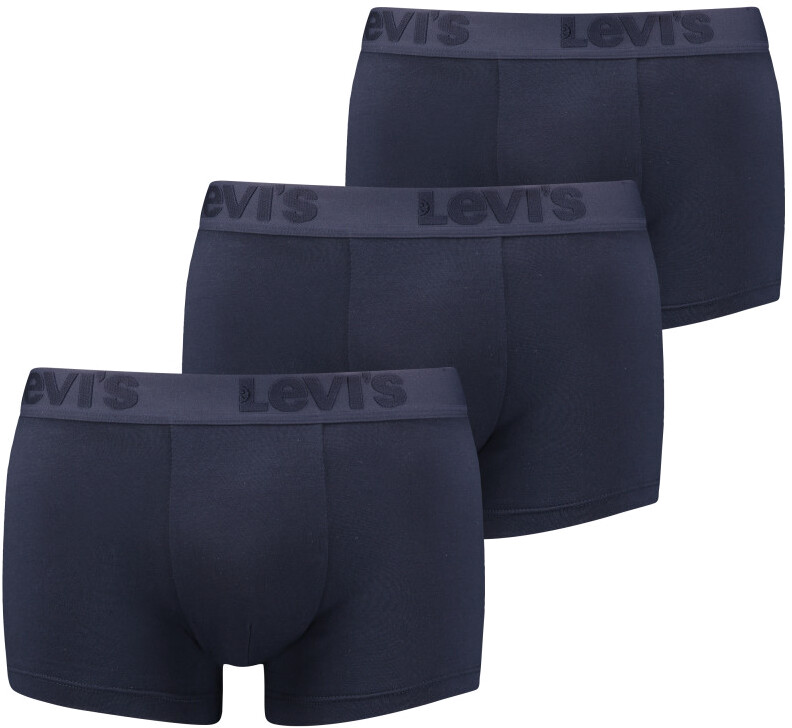 Комплект трусов мужских Levi's Premium Trunks 3 P синих XL 3 шт