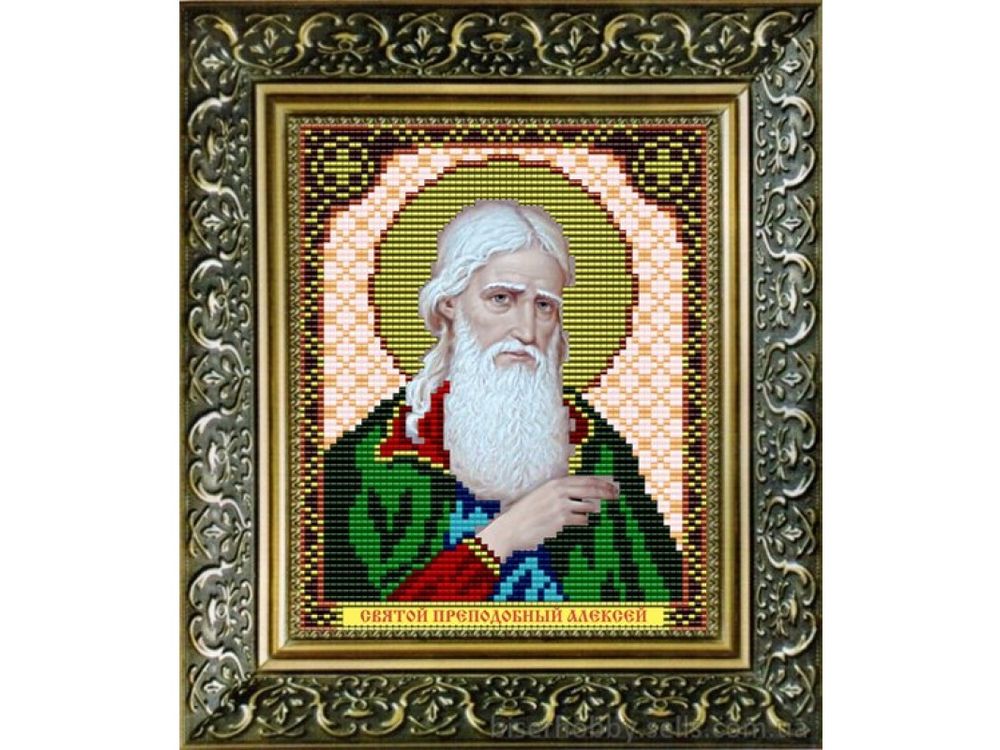

Рисунок на ткани «Св.Пр. Алезий (Алексей)»