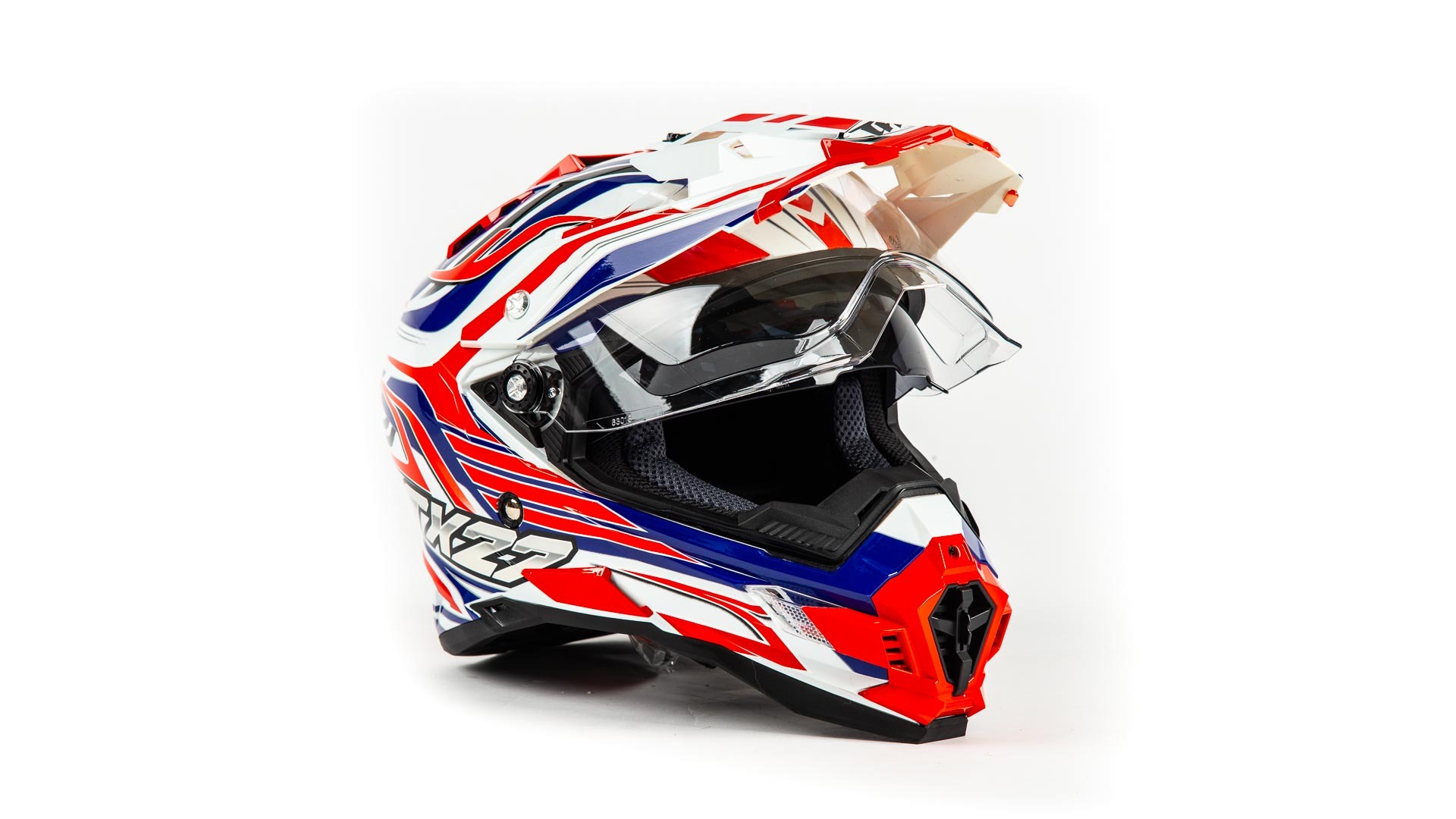 

Шлем "THH" TX-27#1 WHT/RED_BLUE BLADE (S)