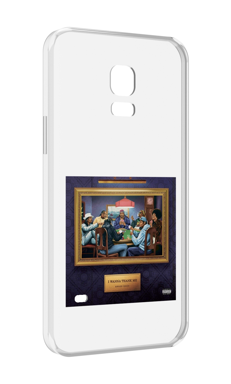 

Чехол MyPads Snoop Dogg WANNA THANK ME для Samsung Galaxy S5 mini, Прозрачный, Tocco