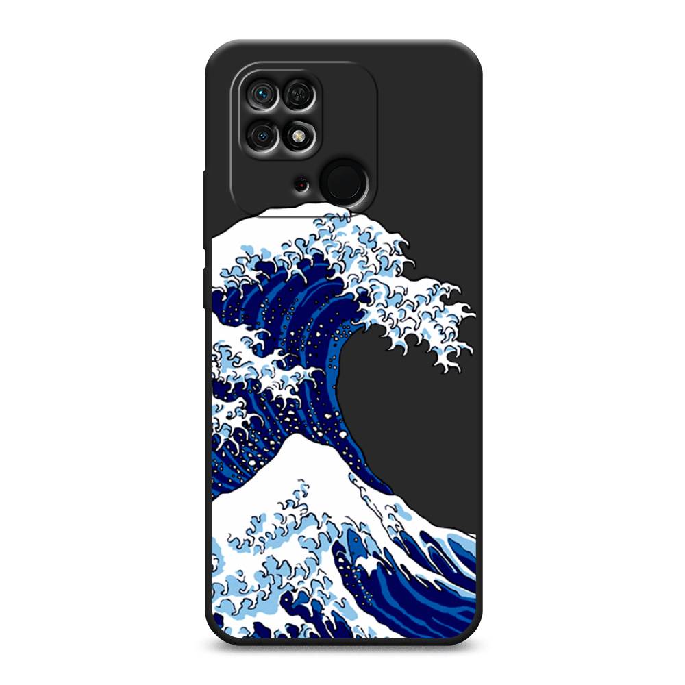 

Чехол Awog на Xiaomi Redmi 10C "Волна в Канагаве", Разноцветный, 313452-1