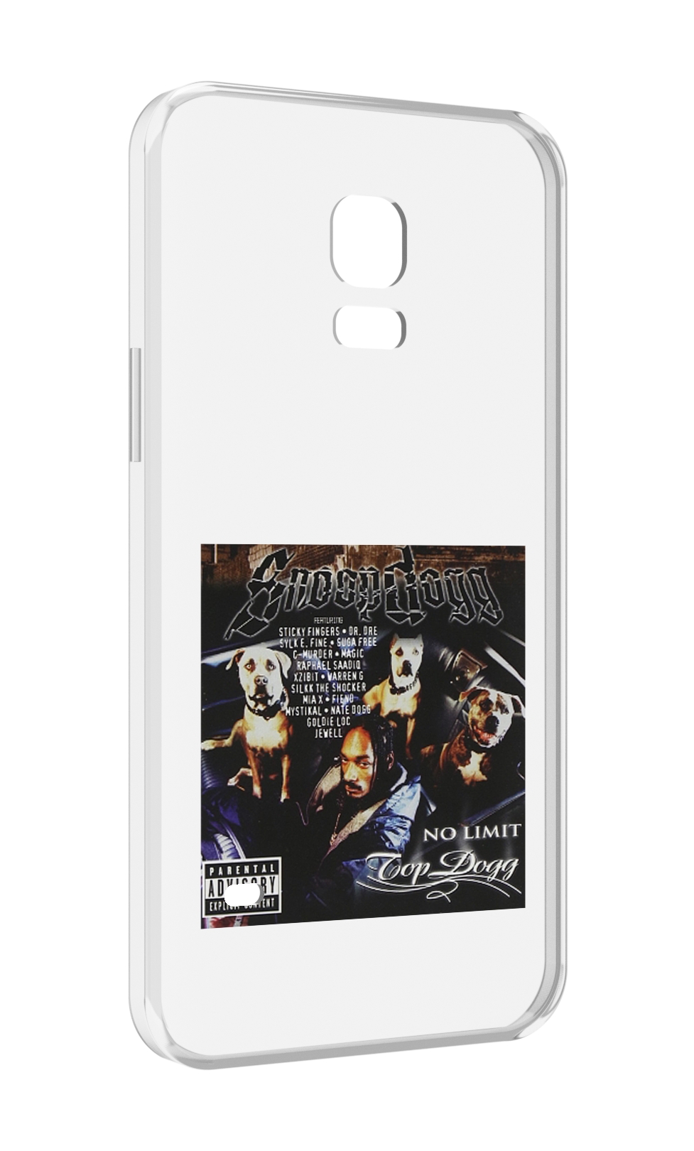 

Чехол MyPads Snoop Dogg NO LIMIT TOP DOGG для Samsung Galaxy S5 mini, Прозрачный, Tocco