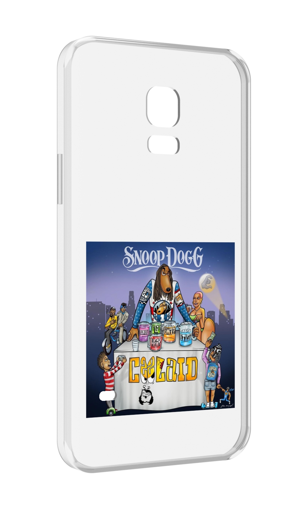 

Чехол MyPads Snoop Dogg COOLAID для Samsung Galaxy S5 mini, Прозрачный, Tocco