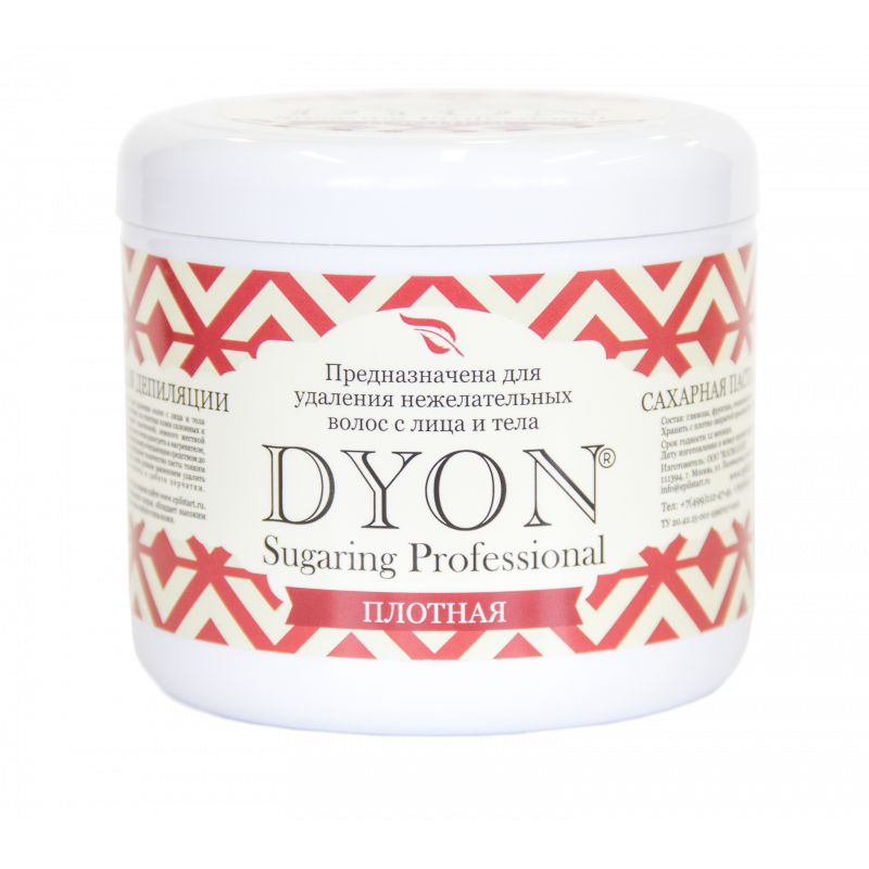 

Сахарная паста для депиляции Dyon Плотная 750 гр, 4/750