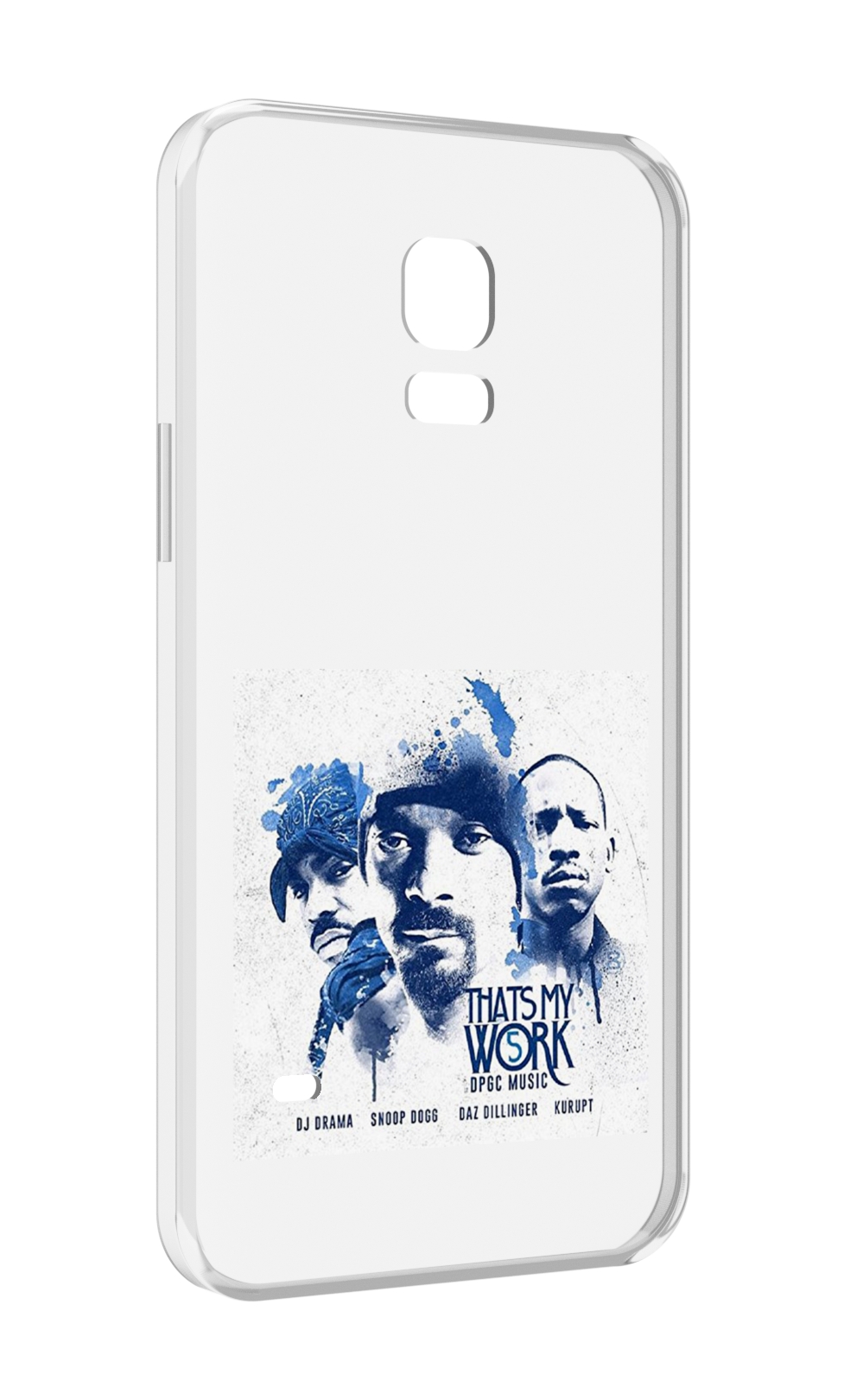 

Чехол MyPads Snoop Dogg THAT’S MY WORK VOL для Samsung Galaxy S5 mini, Прозрачный, Tocco