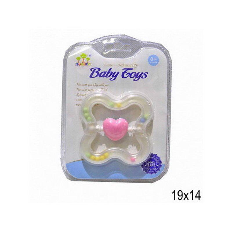 

Погремушка Baby toys. Классика (блистер), Прозрачный