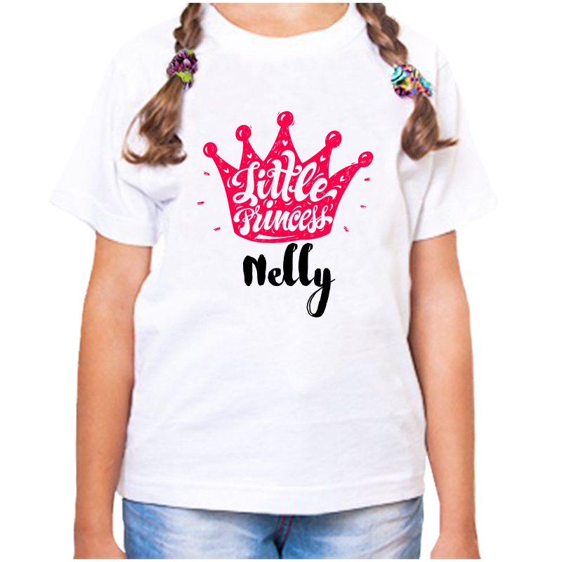 

Футболка девочке белая 28 р-р little princess нелли, Белый, fdd_little_princess_Nelli