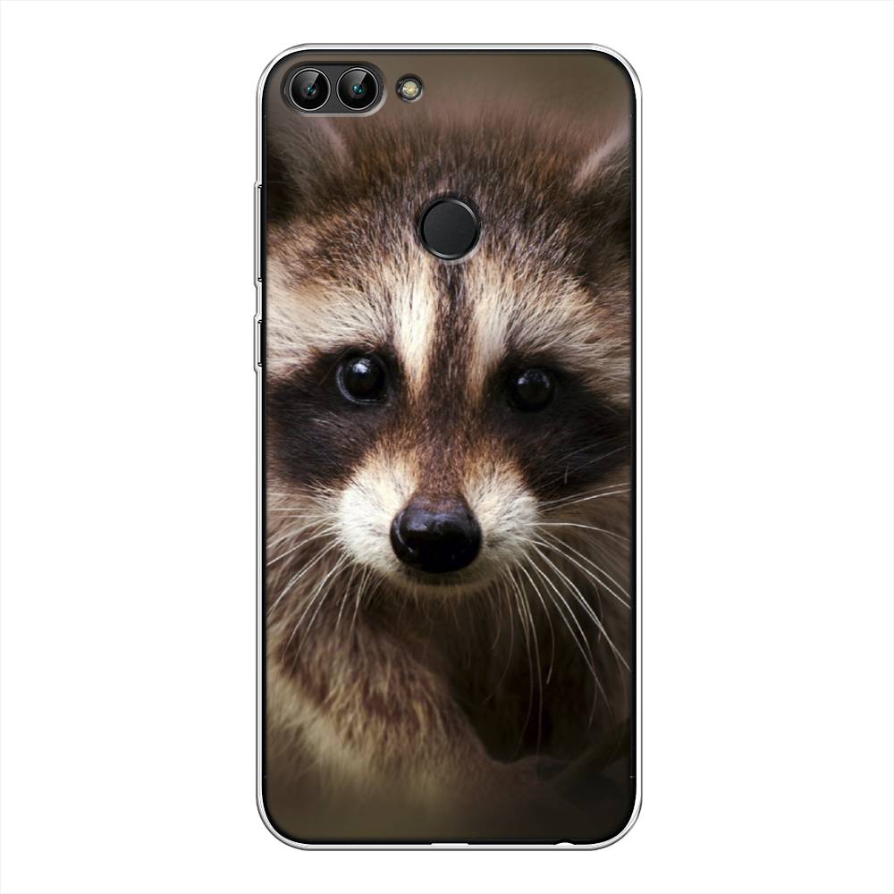 

Чехол Awog на Huawei P Smart "Енот", Коричневый, 64050-1