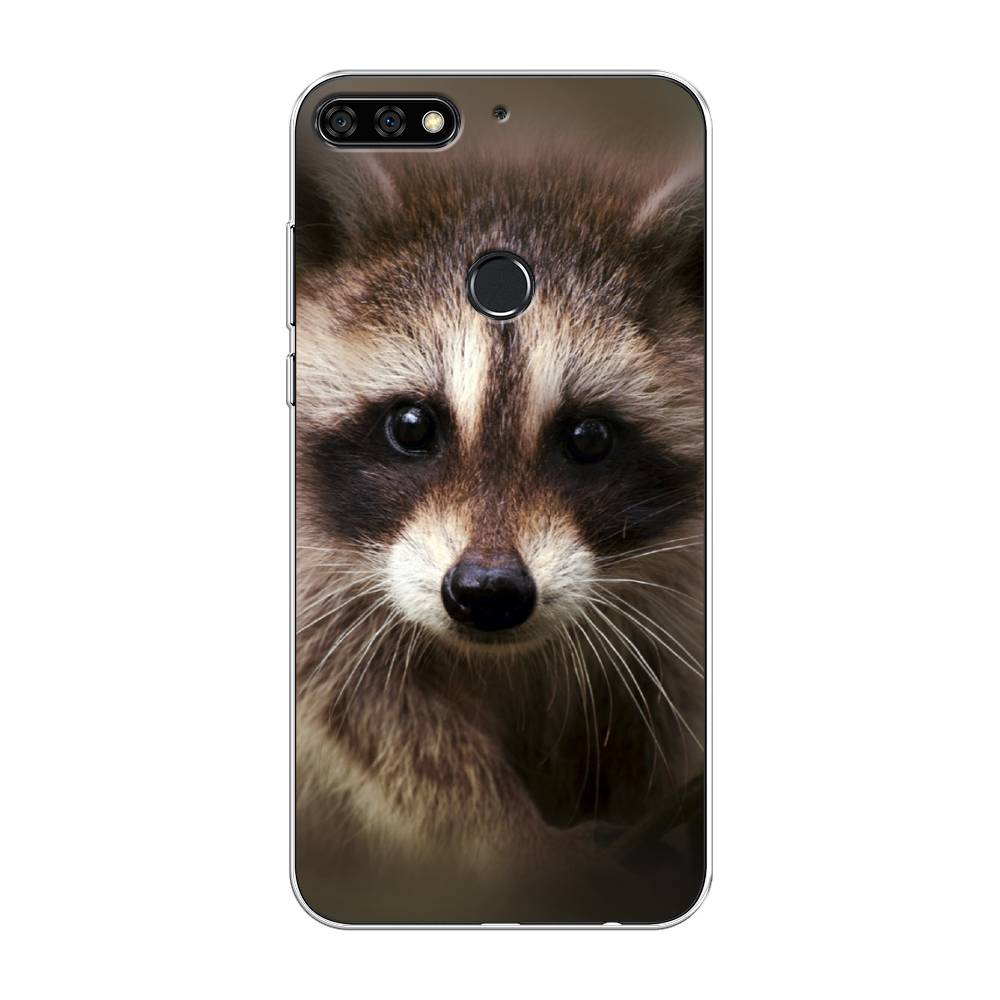 

Чехол Awog на Huawei Nova 2 Lite "Енот", Коричневый, 64650-1