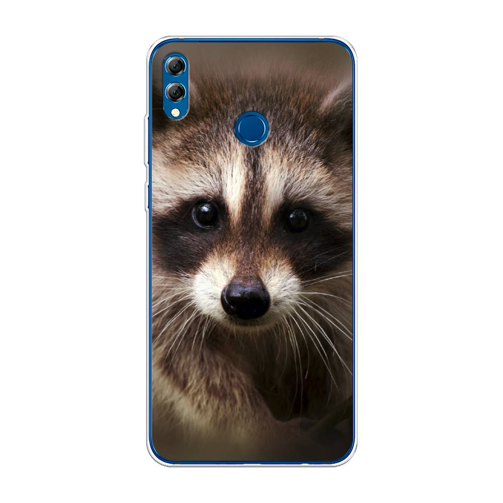 

Чехол Awog на Honor 8X Max "Енот", Коричневый, 66550-1