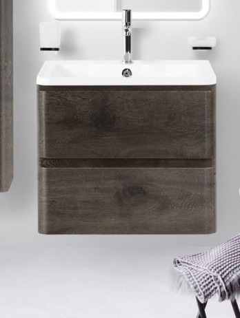 

BelBagno Тумба с раковиной BelBagno ALBANO-600-2C-SO-RNG Rovere Nature Grigio